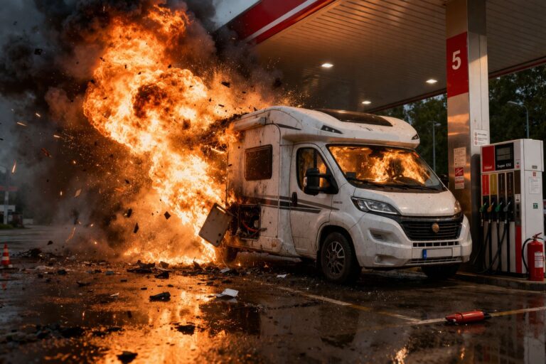 Gefahren beim Tanken mit Gasanlage: Worauf Fahrer von Wohnmobil und Wohnwagen achten müssen